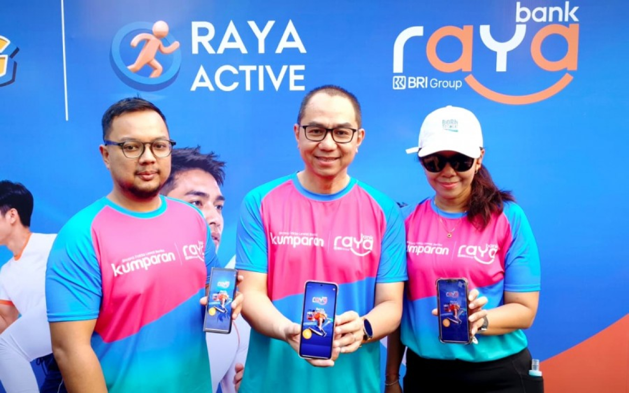 Bank Raya kembali menghadirkan inovasi baru, Raya Active, yaitu fitur menabung yang menghubungkan aktivitas gerak nasabah