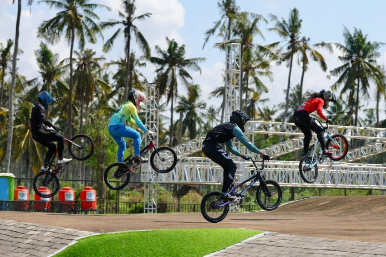 Banyuwangi BMX Supercross 2026 di Sirkuit Internasional BMX, Kecamatan Muncar, Banyuwangi