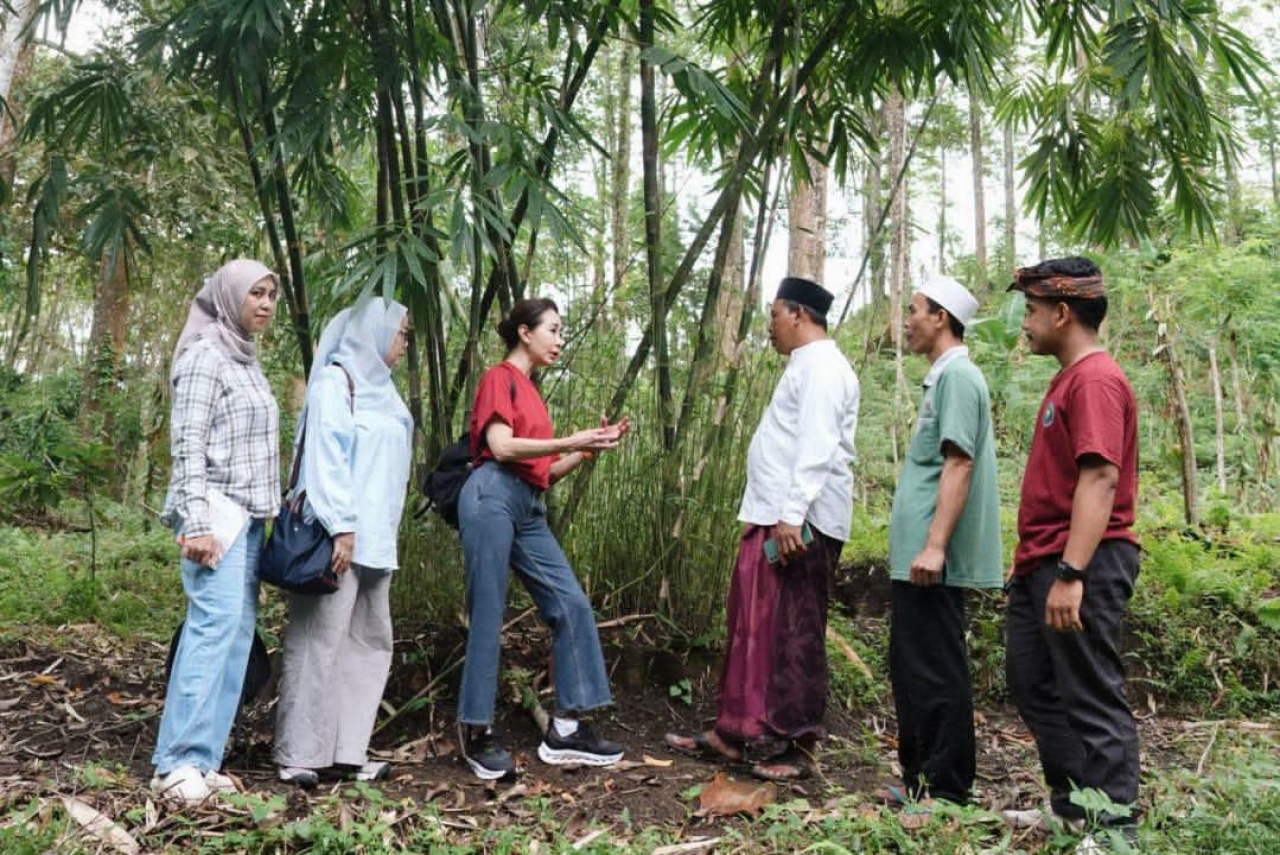 Salah satu lokasi pengembangan program berada di Kawasan Hutan dengan Tujuan Khusus (KHDTK) Rarung, Desa Pemepek, Kabupaten Lombok Tengah.