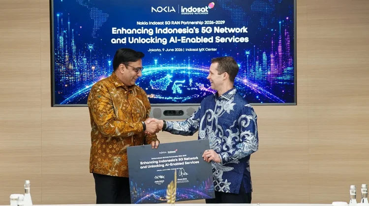 Indosat Gandeng Nokia Kerjasama Modernisasi Jaringan Seluler