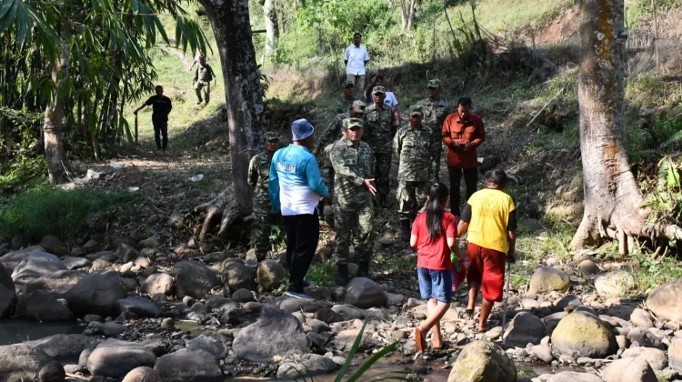 Pembangunan Jembatan Gantung di Plosorejo Hubungkan Gemarang dan Kare Madiun