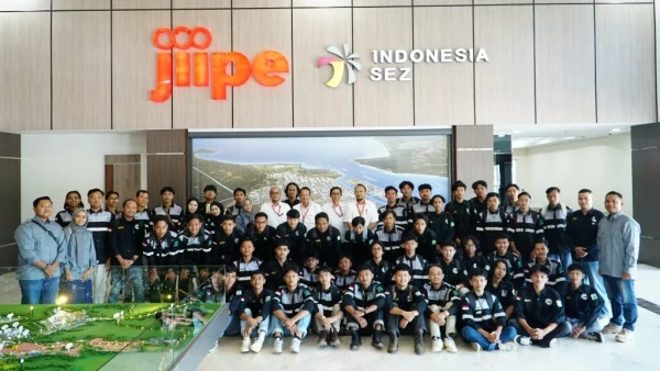 JIIPE Gresik Jadi Destinasi Pembelajaran Infrastruktur Industri bagi Mahasiswa Teknik Sipil Unisda