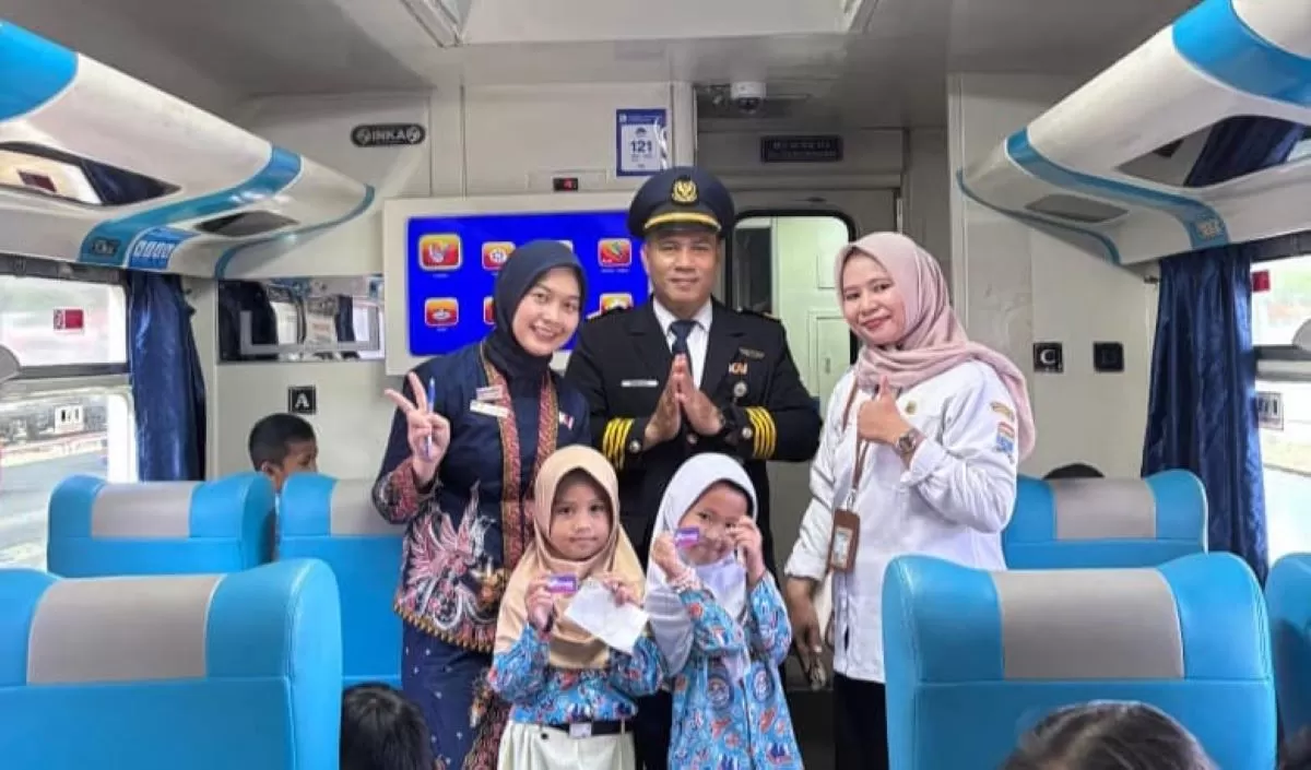 KAI : Tersedia 552.457 Tiket Kereta Diskon Libur Sekolah 2026