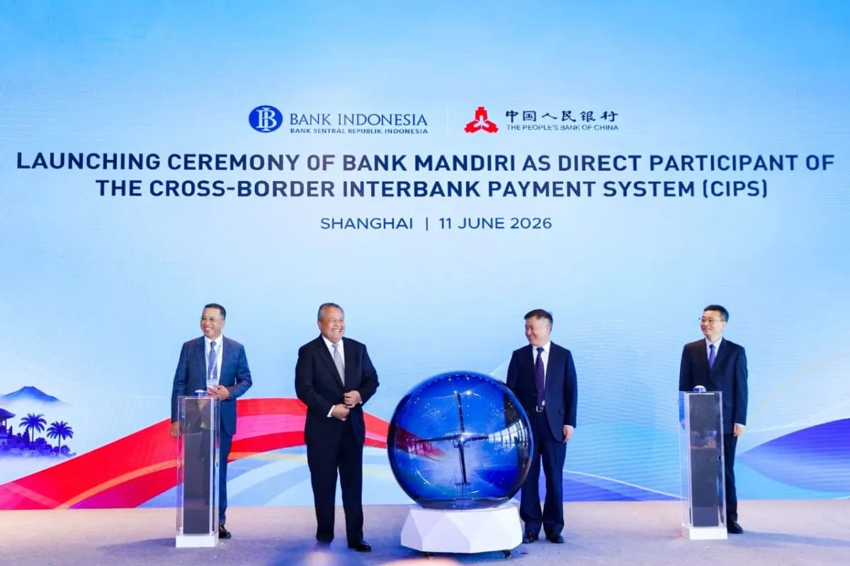 Bank Mandiri Terkoneksi Langsung ke CIPS China