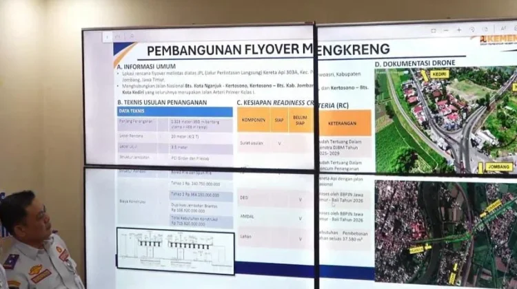 Pemkab Jombang Targetkan Pembangunan Flyover Mengkreng Mulai 2027