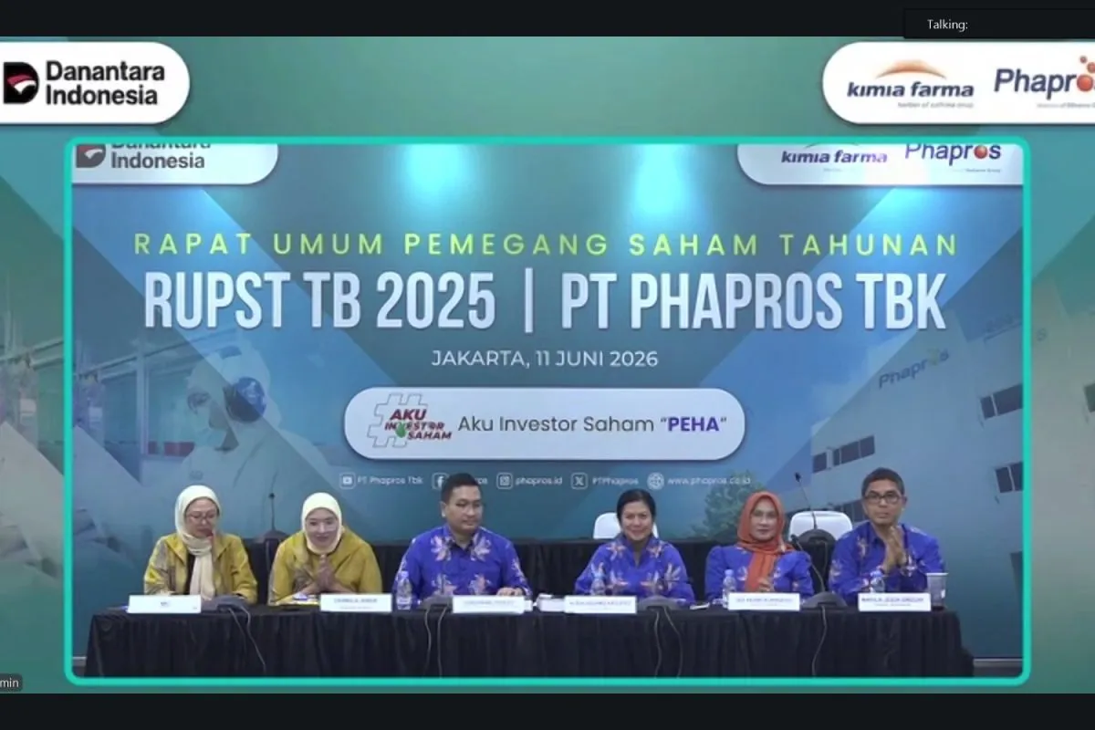 Phapros Catat Laba Rp27,44 Miliar Sepanjang 2025
