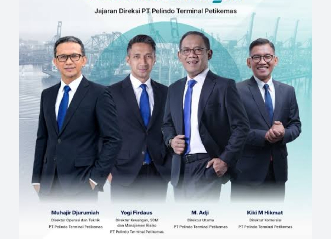 Direksi PT Pelindo Terminal Petikemas yang baru