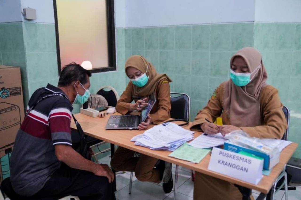 Dinas Kesehatan Kota Mojokerto kegiatan skrining penyakit TB di tingkat kelurahan