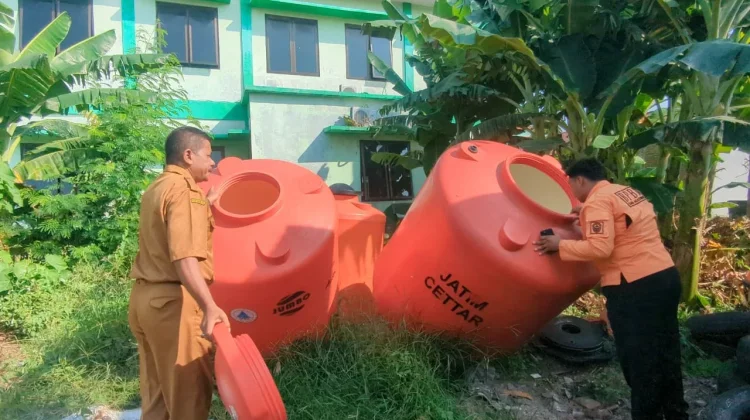 Antisipasi Kemarau Krisis Air Bersih, BPBD Madiun Siapkan Tandon Air