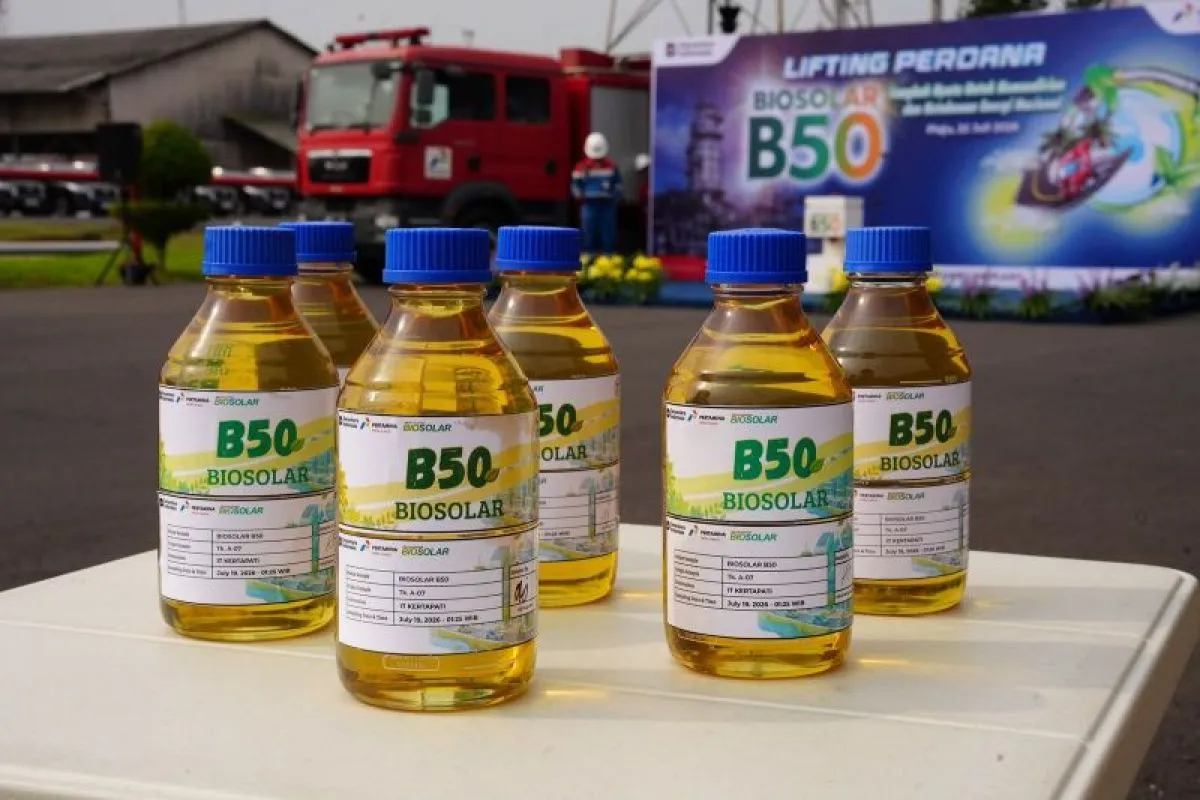 Pertamina Patra Niaga Mulai Lifting Perdana Biosolar B50