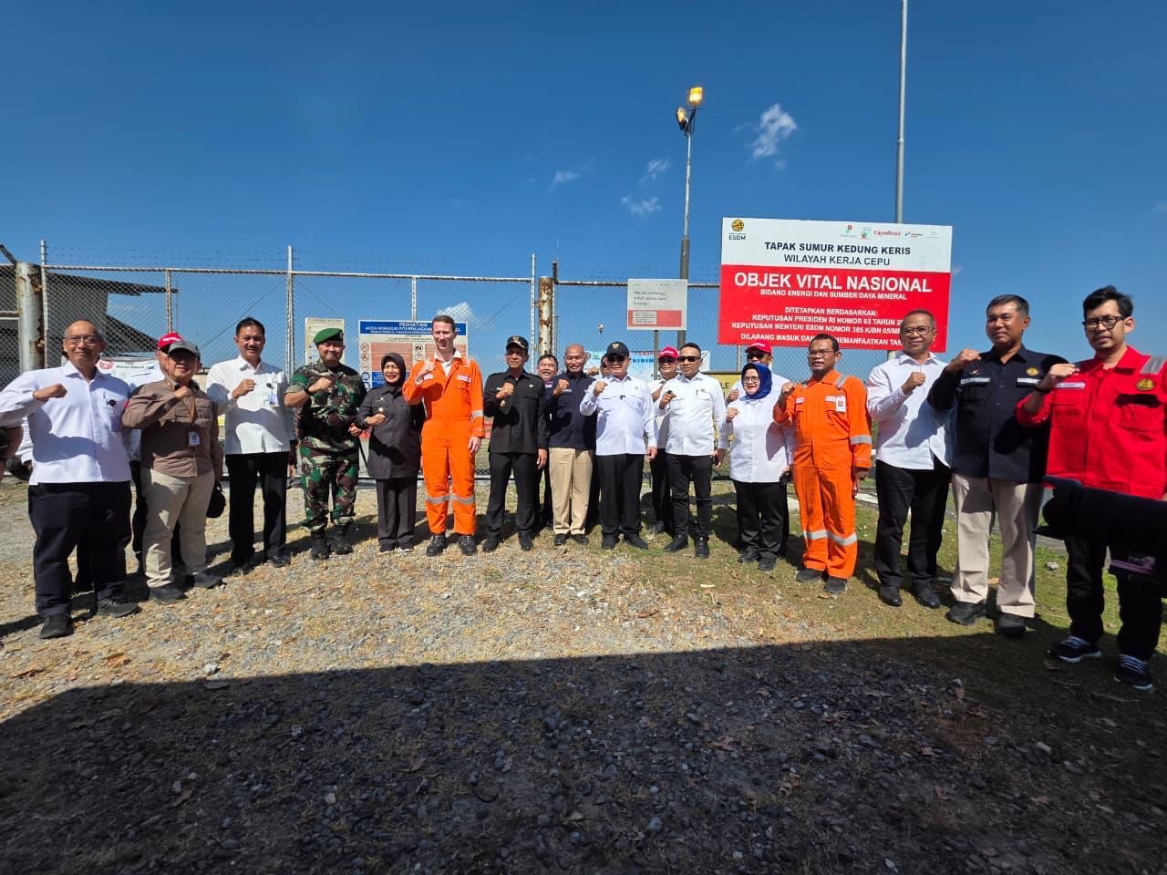 Rencana pengeboran sumur West Kedung Keris (WKK) yang akan dilakukan oleh ExxonMobil Cepu.