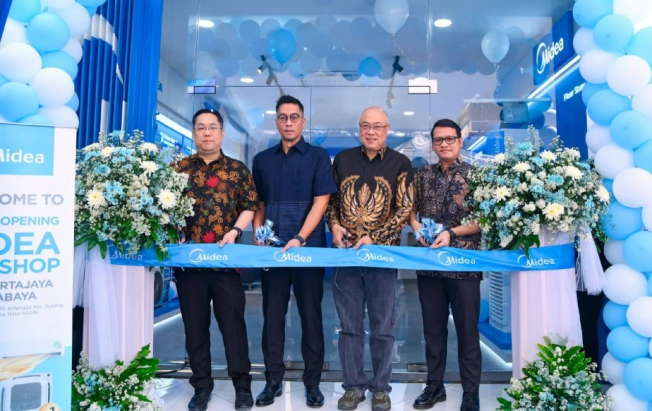 Pembukaan gerai Midea AC Pro Shop kelima di Surabaya