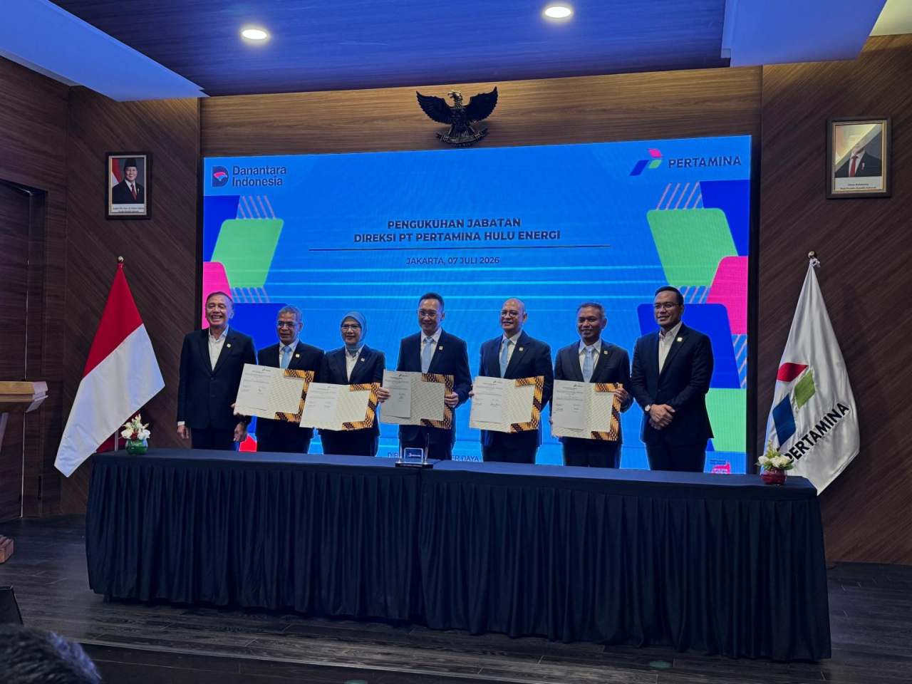PT Pertamina Hulu Energi (PHE), subholding upstream PT Pertamina (Persero) melakukan perombakan susunan direksi