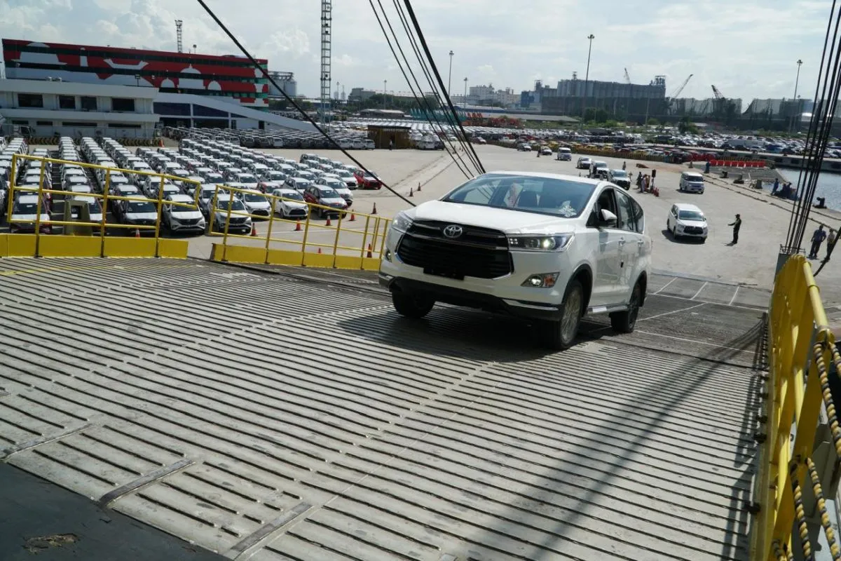 Semester I-2026 Toyota Indonesia Ekspor 145.080 Unit Kendaraan ke Pasar Global