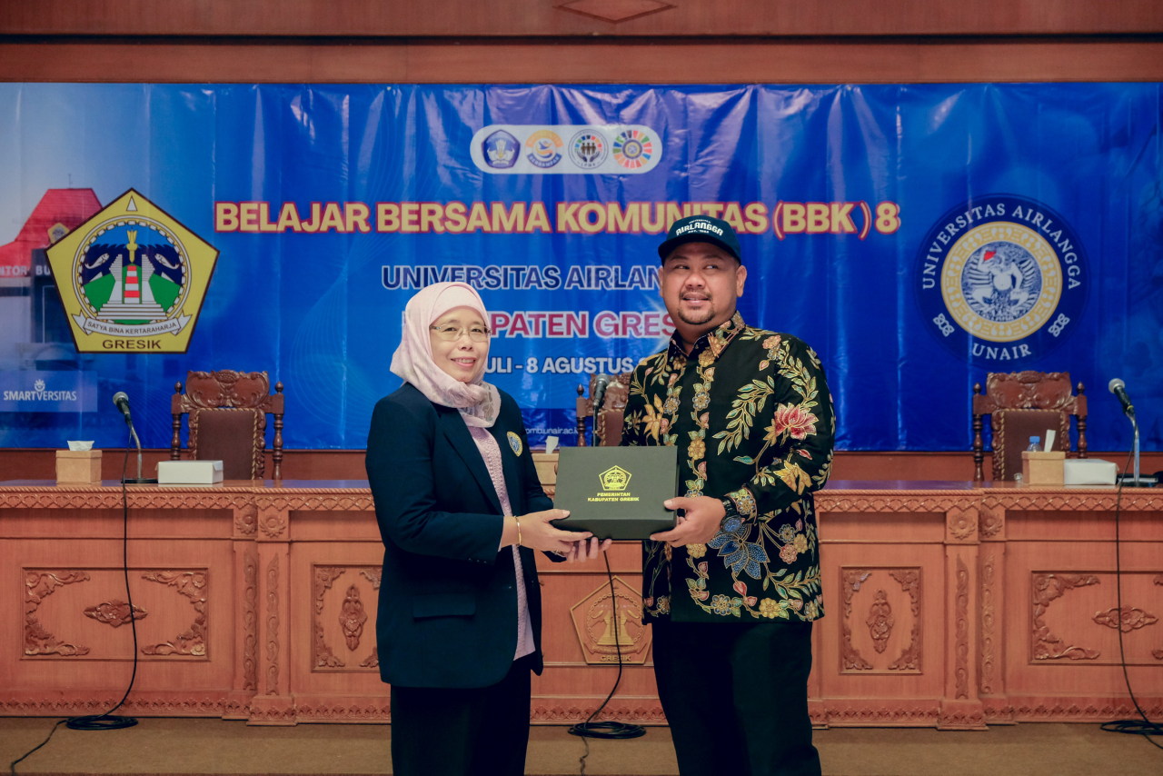 Bupati Gresik Fandi Akhmad Yani menerima 200 mahasiswa peserta Kuliah Kerja Nyata Belajar Bersama Komunitas (KKN BBK) ke-8 Tahun 2026