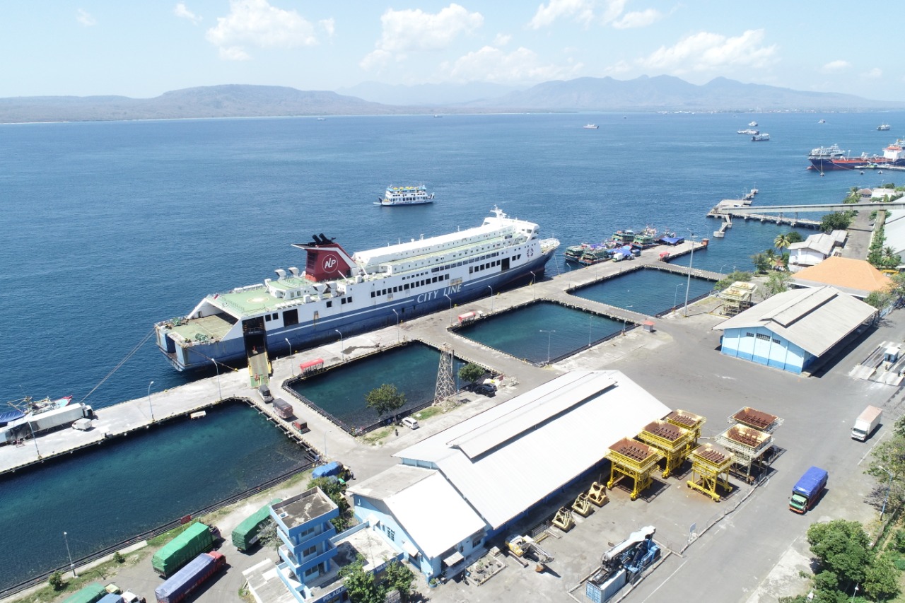 Hingga Semester I Tahun 2026, arus curah cair di Pelabuhan Tanjung Wangi mencapai 687.020 ton