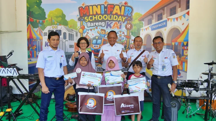 PT Kereta Api Indonesia (Persero) Daerah Operasi 7 Madiun mengadakan program KAI Schooliday atau jeda sekolah 2026