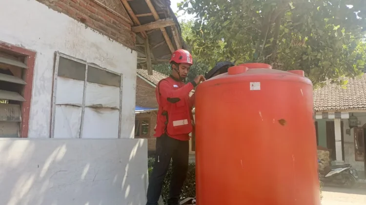 PMI Jember Lakukan Pemantauan WIlayah Terdampak Kekeringan