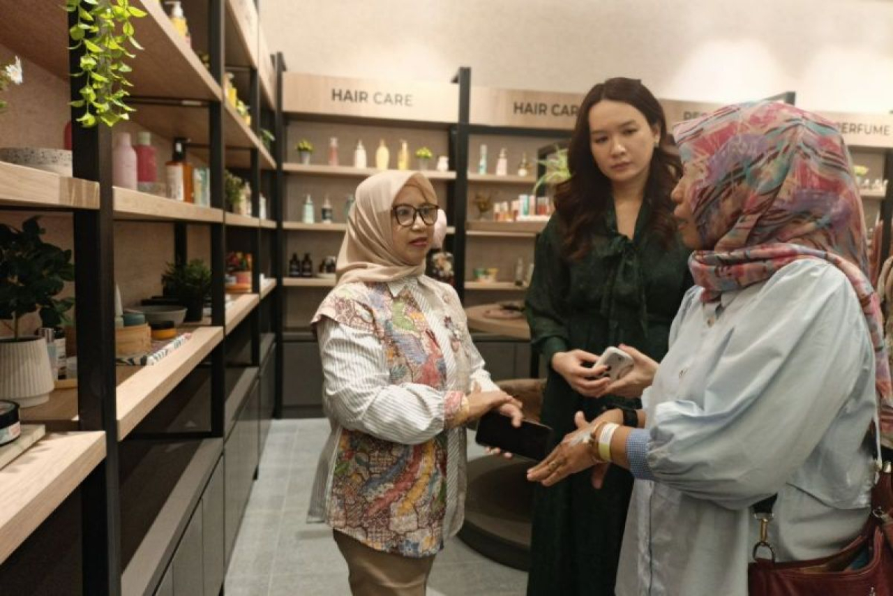 Tim Penggerak PKK Kabupaten Tulungagung menjajaki kemitraan dengan perusahaan maklon kosmetik PT Mash Moshem Indonesia
