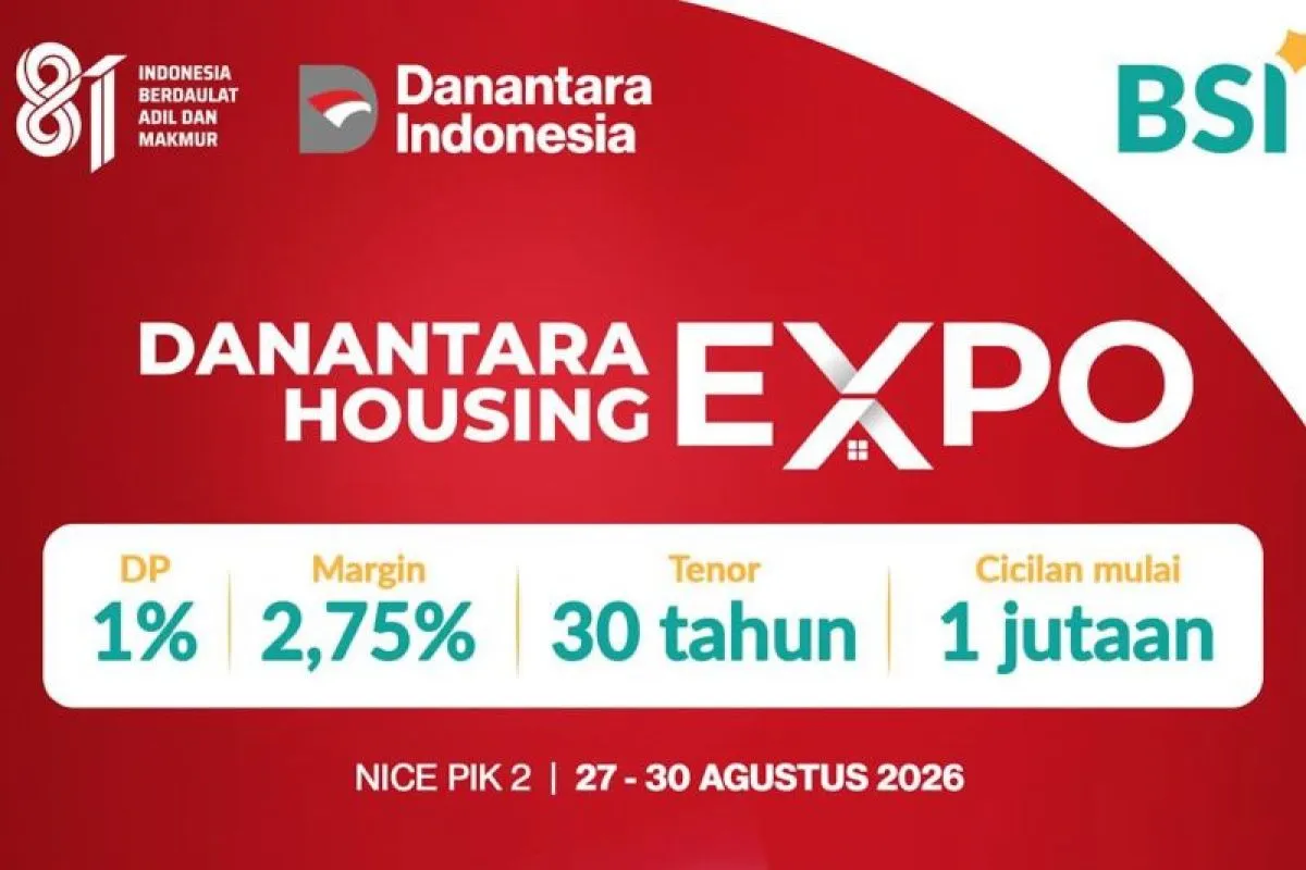 BSI Tawarkan KPR Margin 2,75 Persen di Danantara Housing Expo 2026