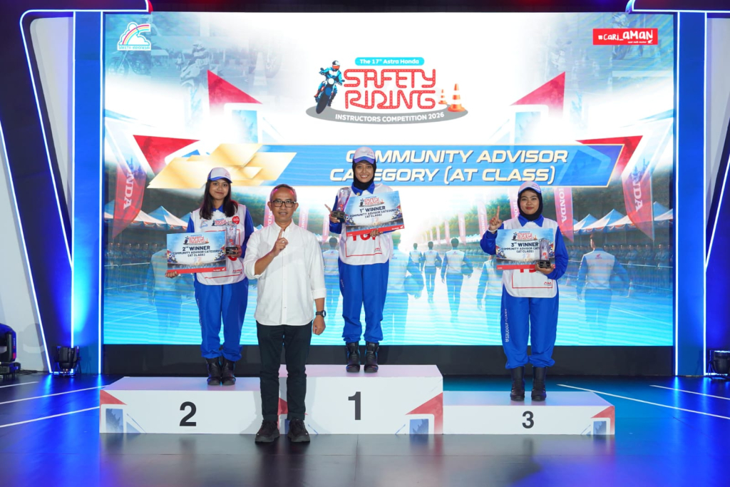 PT Mitra Pinasthika Mulia (MPM Honda Jatim) kembali mencatatkan prestasi dalam ajang The 17th Astra Honda Safety Riding Instructors Competition (AHSRIC) 2026