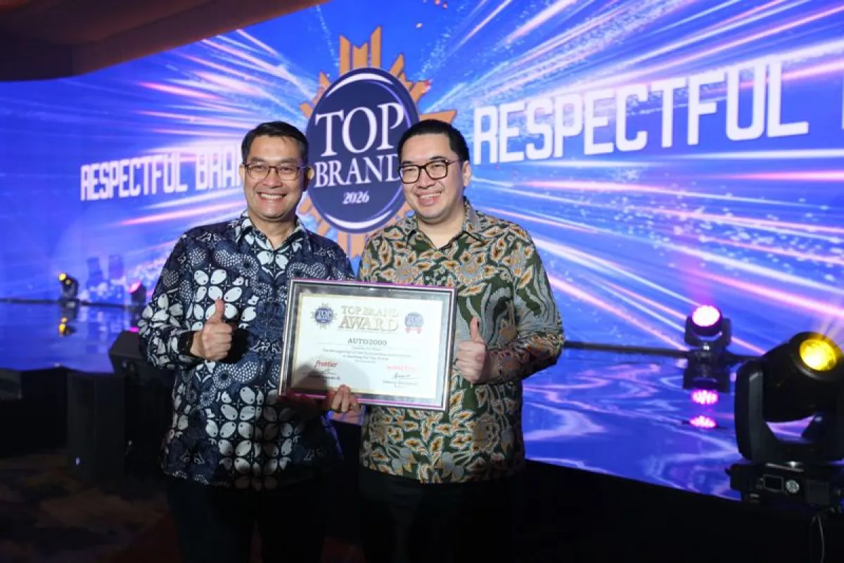 Auto2000 Kembali Raih Penghargaan Top Brand Award 2026