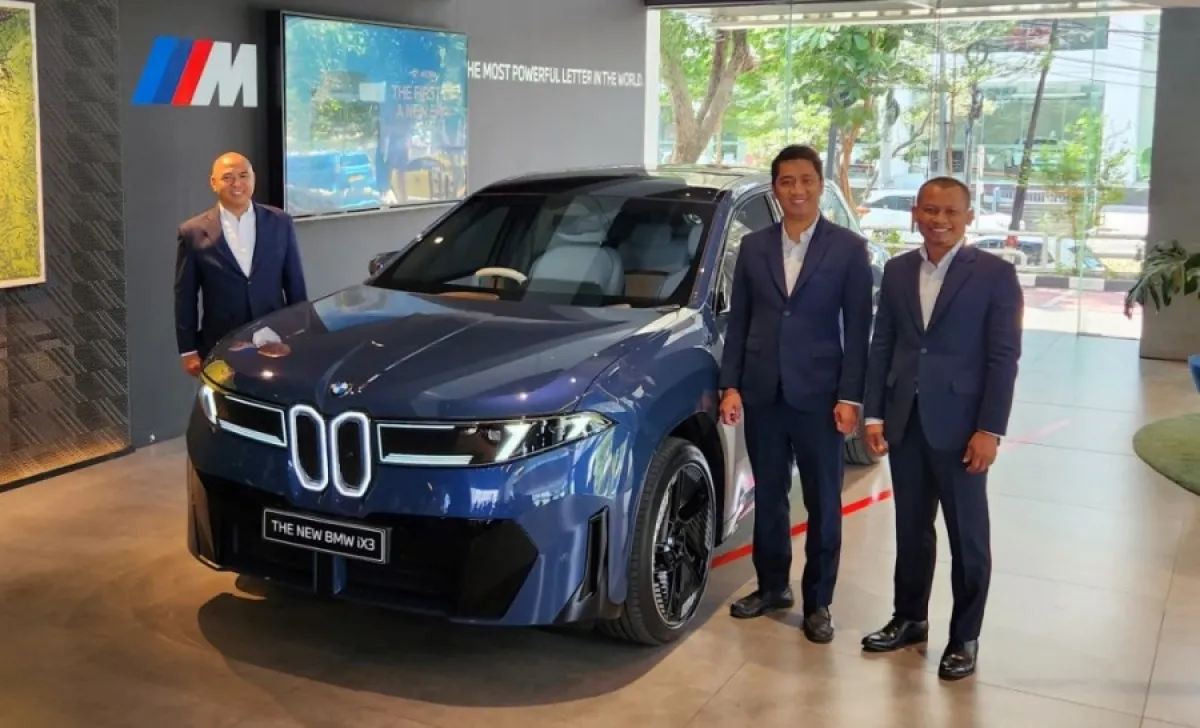 BMW Astra Boyong New BMW iX3, Model Perdana Neue Klasse di Surabaya