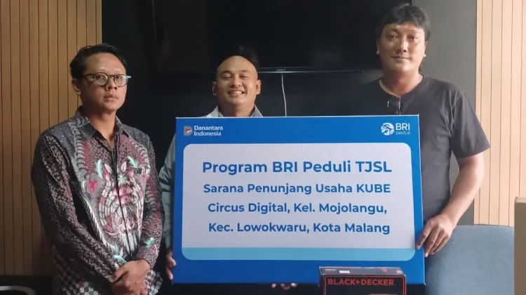 BRI Malang Salurkan Mac Mini Dukung Produksi KUBE Circus Digital