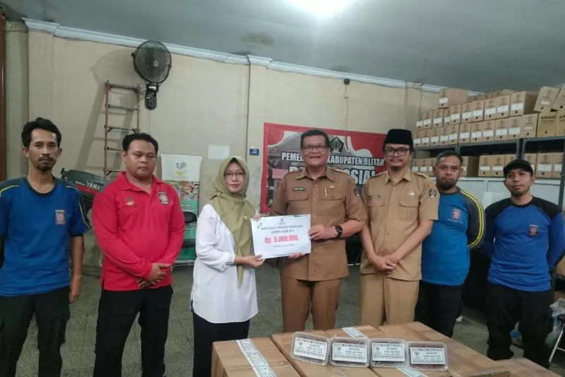 Pemkab Blitar Bantu 2 Kuintal Sambel Pecel untuk Warga Korban Gempa NTT