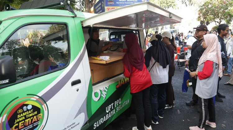Pemkot Surabaya Siapkan ATM dan Samsat QRIS Untuk Mudahkan Pembayaran Pajak Kendaraan