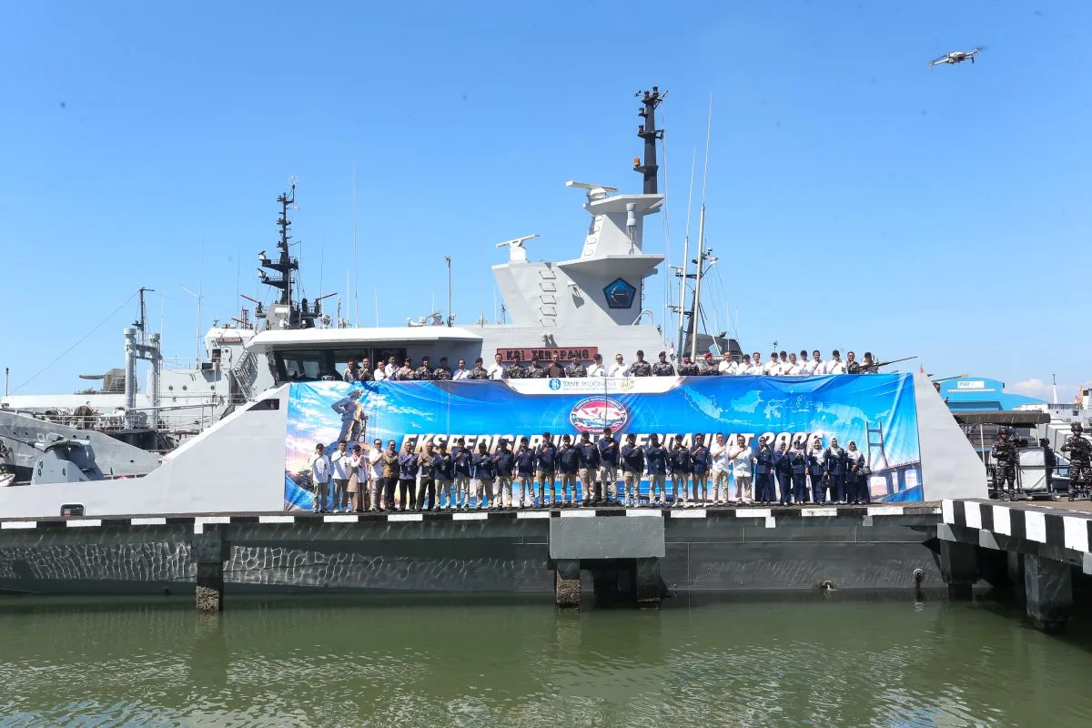 BI Surabaya Bersama TNI AL Lepas Tim Ekspedisi Rupiah Berdaulat Mandiri Jatim