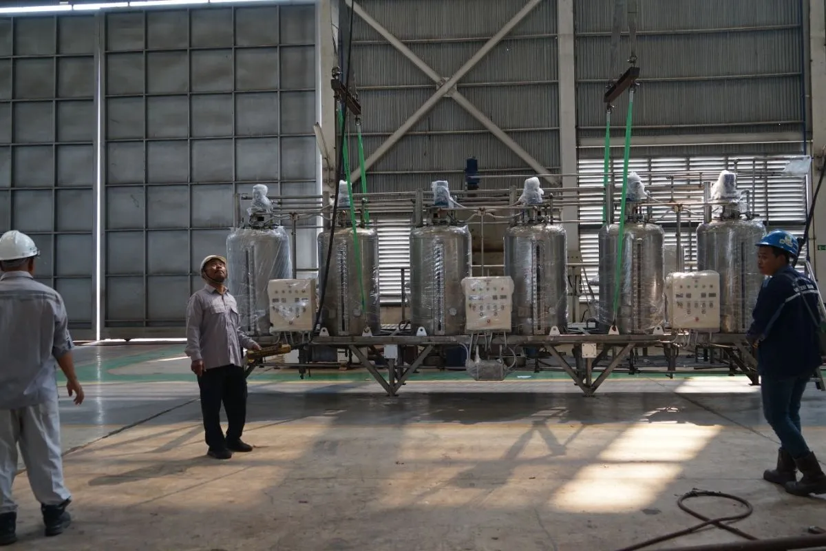 Barata Indonesia Kirim Reaktor B100 ke Kalimantan Selatan
